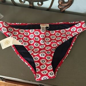 Tori Birch Nantucket red/Primrose 621 size medium bathing suit bottoms